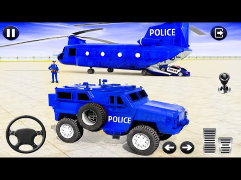 Grand Police Cargo Transport Truck - Police Cargo Transport Car - Android Gameplay
