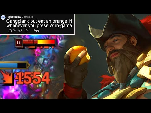 100% Crit Gangplank still scary as ever.. | AP Kogmaw Mid, Malzahar Jungle | Viewer Picks to Chall