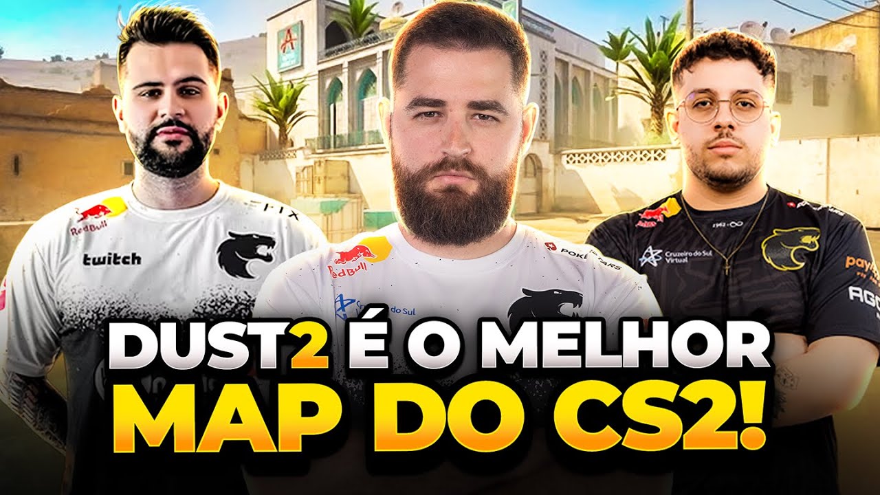 DUST2 é o MELHOR MAP do CS2!