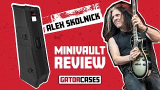 Video thumbnail for Alex Skolnick of TESTAMENT | Gator MiniVault Guitar Case Review 🐊 by Gator Cases