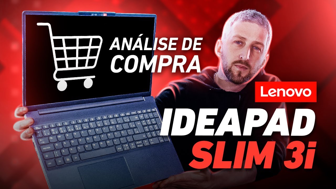 Miniatura da avaliação em vídeo de Notebook Lenovo IdeaPad Slim 3i i3-1005U 15,6" 8GB 256GB SSD Linux