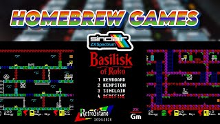 Basilisk of Roko - New ZX-Spectrum Game 2026
