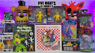Unboxing Five Nights at Freddy's Toy Collection ASMR no talking