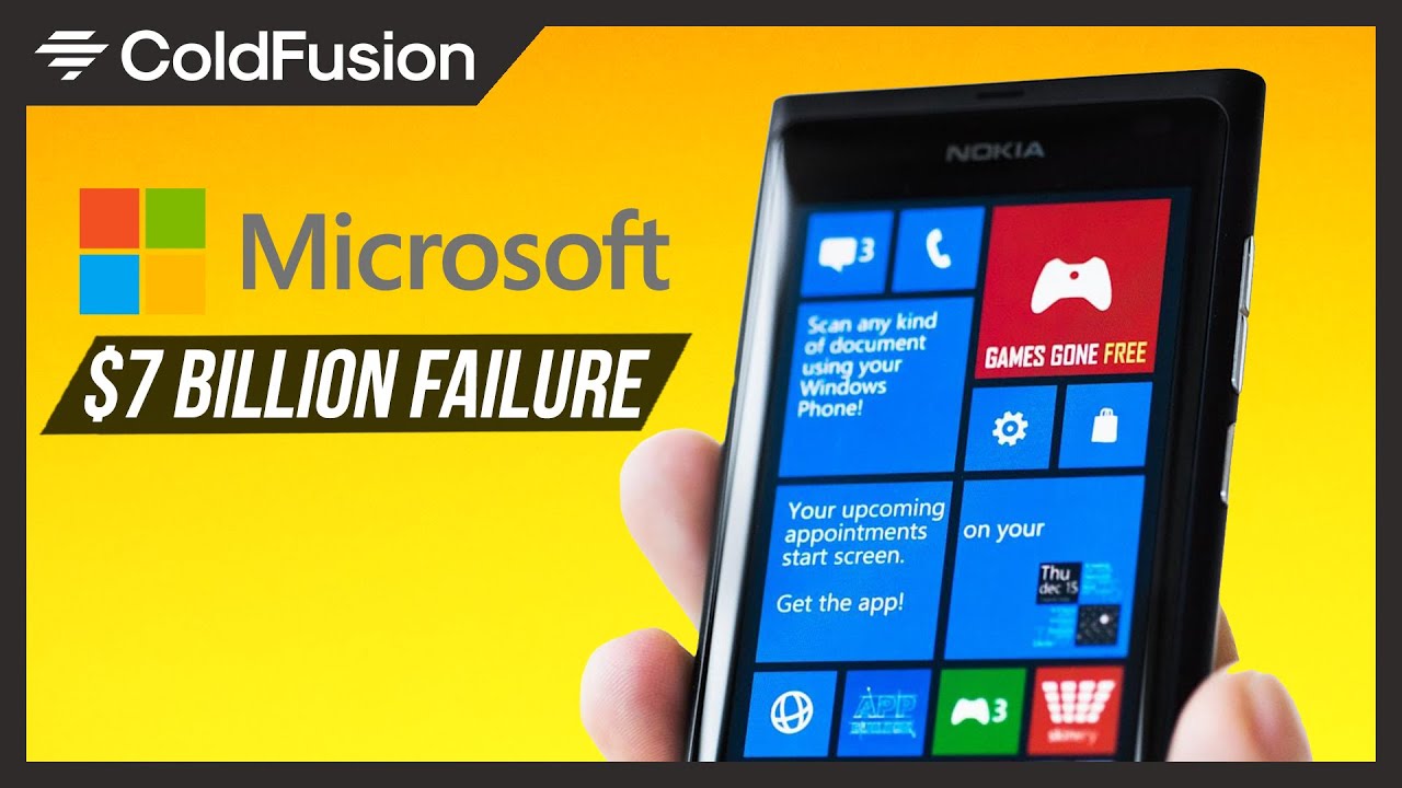 Why Windows Phone Was a $7 Billion Failure