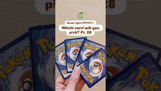 WCWYP part 28! Grass type edition! #pokemon #foryou #pokemoncards #pokemonchannel #pokemontcg
