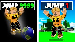 روبلوكس : ميجو ناين لا يتسطيع التوقف عن القفز .! ودونجل اتحول سباعى ????????