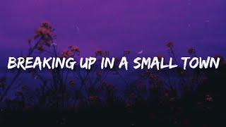 Sam Hunt - Breaking Up In A Small Town | Lyrics