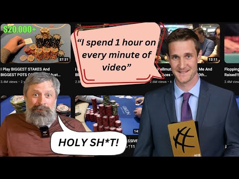 Poker Vlog King: Brad Owen Tells ALL. Poker Hands, YouTube Revenue, How He Got Started, And MORE