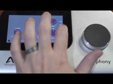 Apogee Symphony Desktop v1.1 ECS channel strip