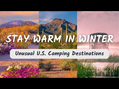 Top 5 Unusual Warm Winter Camping Destinations in the U.S.