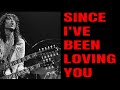 Since I've Been Loving You Jam Track Zeppelin Slow Blues (C Minor)