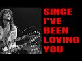 Since I Ve Been Loving You Jam Track Zeppelin Slow Blues C Minor