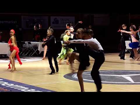 Helsinki Open 2017, Alexandr Bayrakov, Anastasia Nesterova, J1, LA, 1/2, Samba