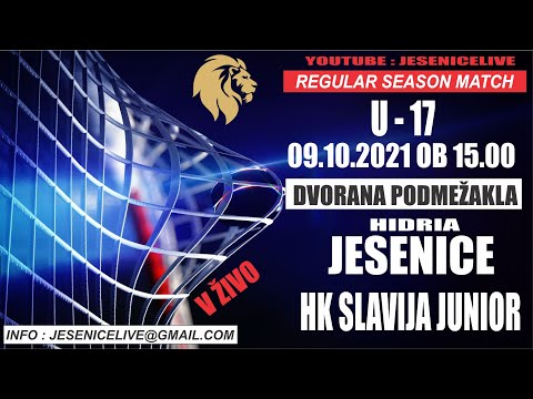 HOKEJ NA LEDU U17  HD HIDRIA JESENICE - HK SLAVIJA JUNIOR