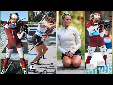 Annija Keita Sabule 🇱🇻 Beautiful Women's Biathlon Training Motivation