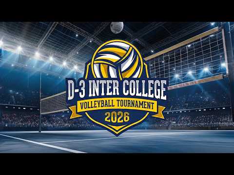 🏐 HBC (Green) vs GAC 'A' (MEN) FINAL | D-3 Inter College Volleyball Tournament 2026 | 14.2.2026