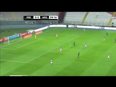 Lautaro Martínez goal / Argentina VS Peru (2-0)