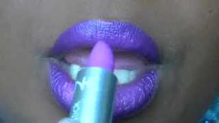 Ombre Purple Lips