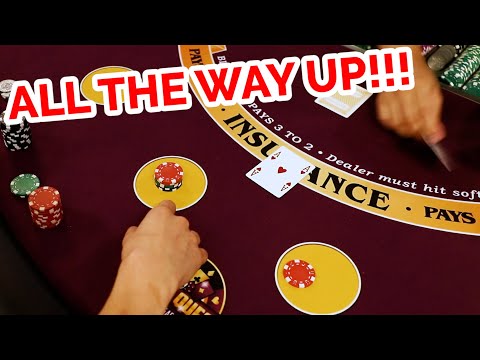 NON-STOP PRESSING! "All The Way Up" Blackjack System Review - YouTube