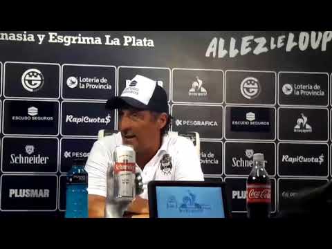 Pedro Troglio, tras la victoria de Gimnasia ante Tigre: "me voy felíz porque ganamos"