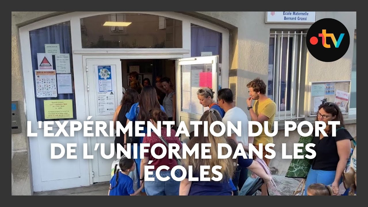 : Le test du port de l'uniforme dans une école maternelle à Aix-en