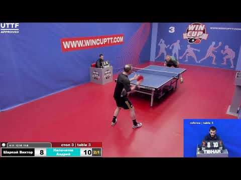 Зубко 2-3 Бойчук/Шарпай 3-1 Непочатов Турнир Восток 6 WINCUP 05.04.21 Прямая Трансляция Зал3