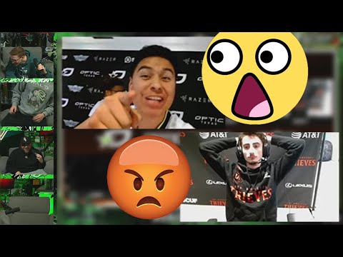 Scump & Co React To OpTic Kenny's Clutch Round 11 - Game 5 VS LA Thieves! (Insane Comeback)