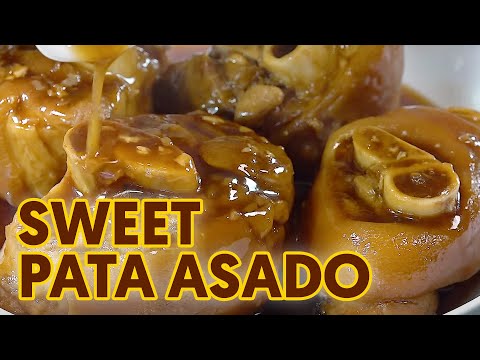 Sweet Pata Asado | Pata Recipe | Panlasang Pinoy