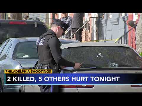 ANOTHER VIOLENT NIGHT: Philadelphia shootings leave 2 dead, 5 injured on Monday night