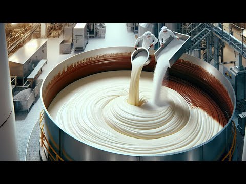 How WHITE CHOCOLATE is Made