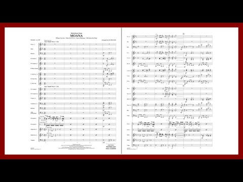 Selections from Disney's Moana | Arr. Jay Bocook