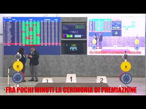 6^ GARA NAZIONALE CLASSIC MASCHILE SENIOR - CAT. -120  kg