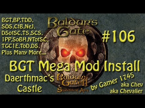 Let's Play Baldur's Gate Trilogy Mega Mod Part 106 - Dark Side