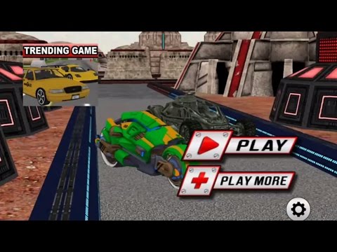 police sci fi bike car rider Video