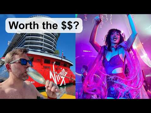 Embarkation & Sea Day on Virgin Voyages Scarlet Lady | Pink Agave, Persephone, Gunbae, Pools & More!