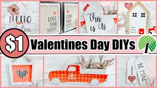 DOLLAR TREE VALENTINES DIYS 2022❤️ CHEAP & EASY ❤️ Valentine's Day Decor Ideas!