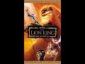 Opening To The Lion King Platinum Edition VHS 2003