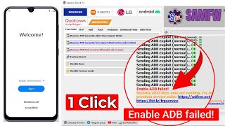 Samsung Frp Bypass Enable ADB Failed! New Security 2023 | New Update Android 13