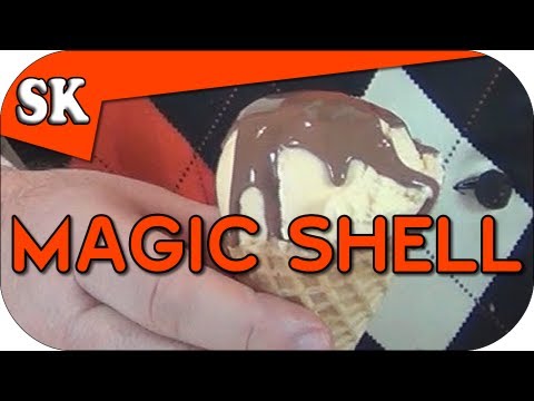 MAGIC SHELL - ICE MAGIC RECIPE - Steve's Kitchen Tips