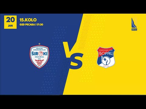 HKK Široki TT Kabeli vs KK Borac WWIN - 15. kolo - KSBIH - 2023/2024