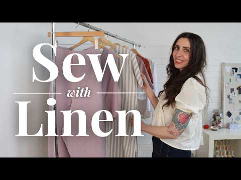 5 Tricks That Make Sewing With Linen EASY