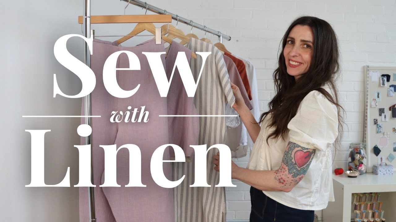 5 Tricks That Make Sewing With Linen EASY