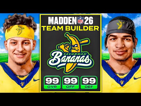 I Created the FIRST EVER Team in Madden 26!