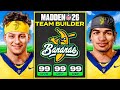I Created The FIRST EVER Team In Madden 26