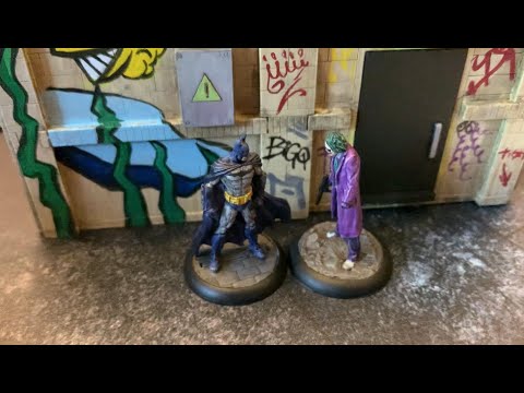 Lets Play: Learning the Batman Miniature Game 3rd Edition Part3 (Scoring, Melee, Effort)