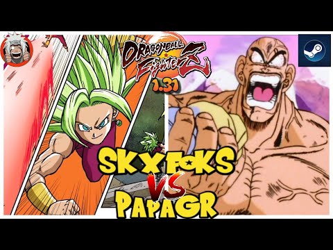 DBFZ skxfoks vs PapaGR - Crazy Fights! - Ver 1.31
