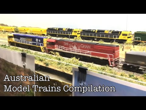 Australian Model Train Compilation