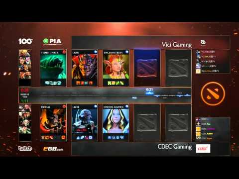 CDEC Gaming vs VG Group Stage Game 2 - Manila Major Chinese Qualifier - Zyori and Lumi