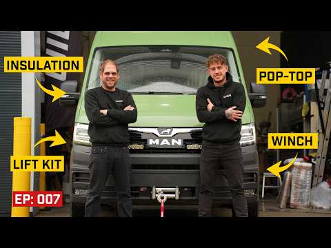 3 New Campervan Builds: Sprinter, Transit & MAN TGE | EP.7