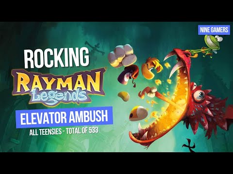 Rayman Legends - Elevator Ambush - Rocking! #86